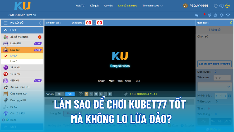 Làm sao để chơi KUBET77 tốt mà không lo lừa đảo?