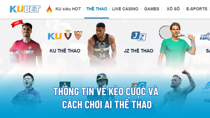 Thông tin về kèo cược và cách chơi AI Thể Thao