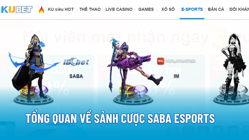 Tổng quan về sảnh cược SABA Esports